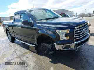 2016 Ford F-150 XLT with VIN 1FTEX1EP5GFD59851, listed as a IAAI auction lot 41719426 with 198,490 mi miles. Bid and sale history available at carsss.com. Image 1.
