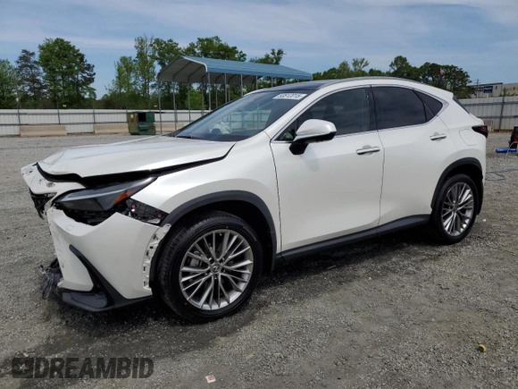 2022 Lexus NX 350 Luxury z VIN JTJHGCEZ2N2007709, wystawiony jako Copart lot #53812015 z przebiegiem 28 767 mil mil oraz Szkoda całkowita • Salvage title. Historia ofert i sprzedaży dostępna na DreamBid. Obrazek 1.