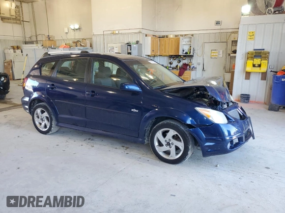 2008 Pontiac Vibe with VIN 5Y2SL65848Z408333, listed as a Copart auction lot 73057654 with 144,124 mi miles and Salvage Title. Bid and sale history available at carsss.com. Image 4.