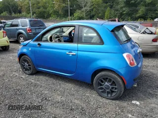2015 FIAT 500 Pop with VIN 3C3CFFAR0FT582161, listed as a Copart auction lot 71490794 with 88,262 mi miles and Salvage Title. Bid and sale history available at carsss.com. Image 2.