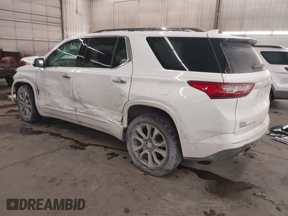 2020 Chevrolet Traverse Premier with VIN 1GNEVKKW9LJ220148, listed as a IAAI auction lot 41480192 with 69,290 mi miles. Bid and sale history available at carsss.com. Image 3.