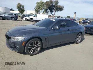 2014 BMW 4 Series 428i xDrive with VIN WBA3N9C51EK244646, listed as a Copart auction lot 42251945 with 113,283 mi miles and Salvage Title. Bid and sale history available at carsss.com. Image 1.