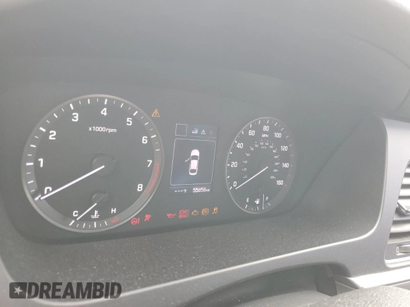 2017 Hyundai Sonata SE with VIN 5NPE24AF1HH529336, listed as a Copart auction lot 50405085 with 55,858 mi miles and Salvage Title. Bid and sale history available at DreamBid. Image 9.