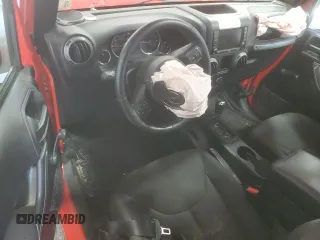 2018 Jeep Wrangler Willys Wheeler W z VIN 1C4AJWAG4JL909083, wystawiony jako Copart lot #57623175 z przebiegiem 82 028 mil mil oraz Szkoda całkowita • Salvage title. Historia ofert i sprzedaży dostępna na DreamBid. Obrazek 8.
