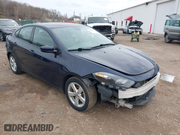 2016 Dodge Dart SXT with VIN 1C3CDFBB6GD531102, listed as a IAAI auction lot 41959377 with 93,802 mi miles and . Bid and sale history available at carsss.com. Image 1.