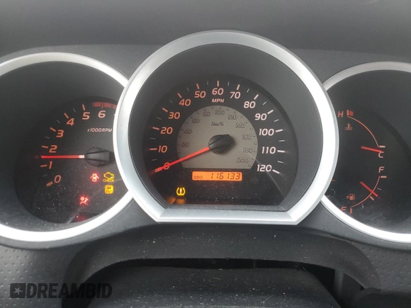 2011 Toyota Tacoma with VIN 5TFUU4ENXBX004679, listed as a Copart auction lot 86427394 with 116,133 mi miles and Salvage Title. Bid and sale history available at carsss.com. Image 9.
