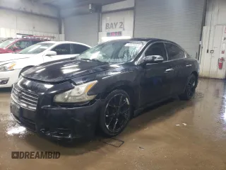 2009 Nissan Maxima SV with VIN 1N4AA51E79C854199, listed as a Copart auction lot 46933025 with 165,102 mi miles and Salvage Title. Bid and sale history available at DreamBid. Image 1.