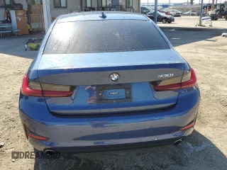 2022 BMW 3 Series 330i with VIN 3MW5R1J09N8C25348, listed as a Copart auction lot 52197805 with 29,370 mi miles and Salvage title. Bid and sale history available at DreamBid. Image 6.
