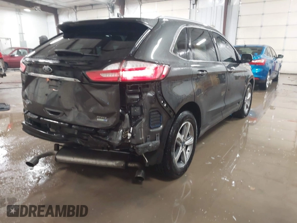2019 Ford Edge SEL with VIN 2FMPK4J90KBB61359, listed as a IAAI auction lot 41614900 with 60,141 mi miles. Bid and sale history available at carsss.com. Image 4.