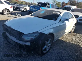 2013 Mercedes-Benz CLS 550 with VIN WDDLJ9BB7DA057931, listed as a Copart auction lot 76820544 with 114,834 mi miles and Salvage Title. Bid and sale history available at DreamBid. Image 1.