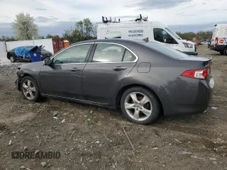 2010 Acura TSX with VIN JH4CU2F63AC012036, listed as a Copart auction lot 52008175 with 0 mi miles and Salvage Title. Bid and sale history available at carsss.com. Image 2.