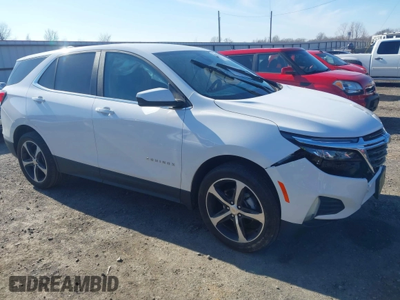 2022 Chevrolet Equinox LT with VIN 3GNAXKEV8NL163044, listed as a IAAI auction lot 41202331 with 19,389 mi miles and . Bid and sale history available at DreamBid. Image 13.
