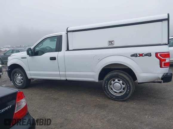 2018 Ford F-150 XL with VIN 1FTMF1EB1JKE19030, listed as a IAAI auction lot 42233745 with 193,352 mi miles and . Bid and sale history available at DreamBid. Image 14.