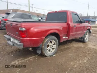 2001 Ford Ranger XL with VIN 1FTYR10C41PA06790, listed as a IAAI auction lot 41694457 with 190,910 mi miles. Bid and sale history available at carsss.com. Image 4.