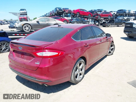 2015 Ford Fusion SE with VIN 3FA6P0HD5FR119609, listed as a IAAI auction lot 41892183 with 146,321 mi miles. Bid and sale history available at carsss.com. Image 4.