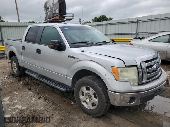 2010 Ford F-150 XL with VIN 1FTFW1EV2AKB47400, listed as a Copart auction lot 59687575 with 247,534 mi miles and Salvage title. Bid and sale history available at DreamBid. Image 4.