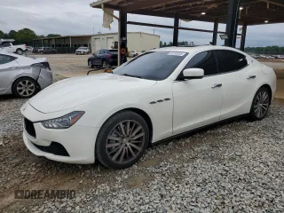 2016 Maserati Ghibli S с VIN ZAM57RSAXG1177005, выставлен на аукционе Copart как лот 56738835 с пробегом 84 803 миль миль и Списание • Salvage title. История ставок и продаж доступна на DreamBid. Изображение 1.