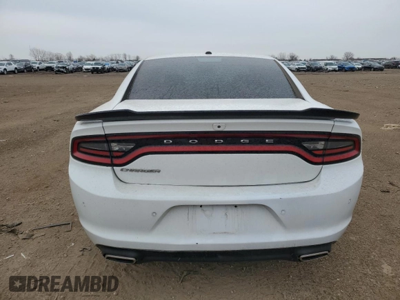 2020 Dodge Charger SXT with VIN 2C3CDXBG9LH111025, listed as a Copart auction lot 53455485 with 57,964 mi miles and Salvage title. Bid and sale history available at DreamBid. Image 6.