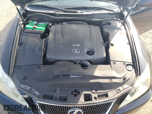 2007 Lexus IS 250 with VIN JTHCK262075012298, listed as a Copart auction lot 66276613 with 103,418 mi miles and Clean title. Bid and sale history available at DreamBid. Image 11.
