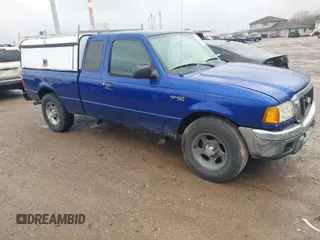 2004 Ford Ranger XL Fleet with VIN 1FTYR15E84PB53337, listed as a IAAI auction lot 41717838 with 286,523 mi miles. Bid and sale history available at carsss.com. Image 1.
