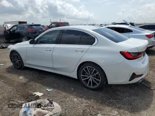 2020 BMW 3 Series 330i with VIN 3MW5R1J08L8B43219, listed as a Copart auction lot 53670875 with Not Provided miles and Salvage Title. Bid and sale history available at carsss.com. Image 2.