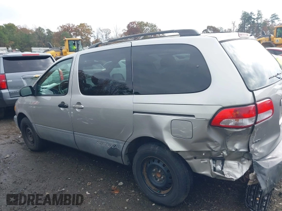 2003 Toyota Sienna CE with VIN 4T3ZF19C93U551570, listed as a IAAI auction lot 40961703 with 285,644 mi miles. Bid and sale history available at carsss.com. Image 14.
