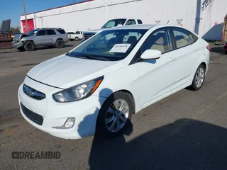 2012 Hyundai Accent GLS with VIN KMHCU4AE3CU246908, listed as a IAAI auction lot 41696958 with 175,164 mi miles. Bid and sale history available at carsss.com. Image 17.