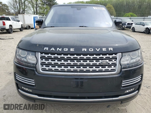 2016 Land Rover Range Rover with VIN SALGV3EF8GA256883, listed as a Copart auction lot 51969925 with 134,451 mi miles and Clean Title. Bid and sale history available at DreamBid. Image 5.