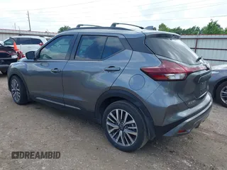 2023 Nissan Kicks SR with VIN 3N1CP5DV1PL563120, listed as a IAAI auction lot 42159388 with 24,070 mi miles. Bid and sale history available at carsss.com. Image 3.