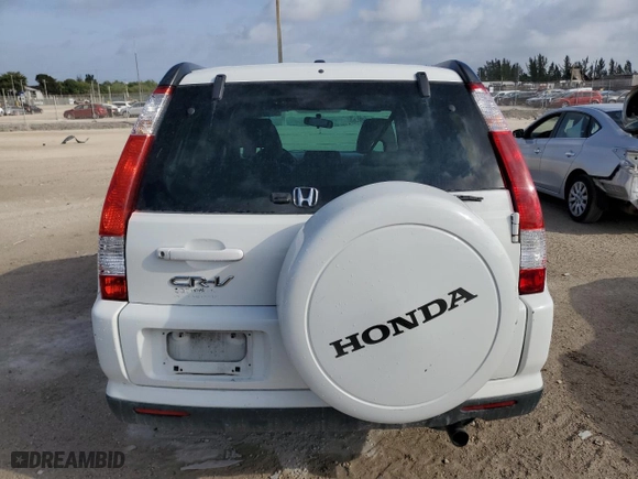 2005 Honda CR-V EX SE with VIN SHSRD78925U304147, listed as a Copart auction lot 47653065 with 154,196 mi miles and Salvage Title. Bid and sale history available at carsss.com. Image 6.