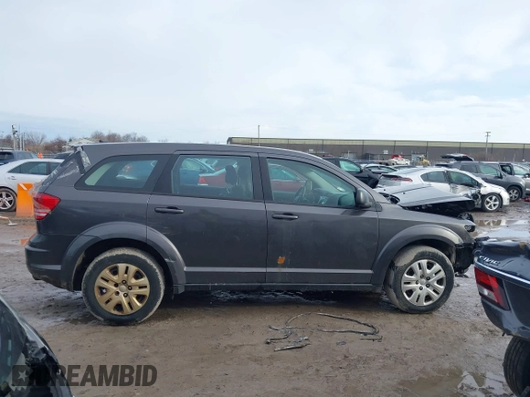 2015 Dodge Journey American Value with VIN 3C4PDCAB5FT557177, listed as a IAAI auction lot 41726815 with 142,658 mi miles and . Bid and sale history available at DreamBid. Image 13.