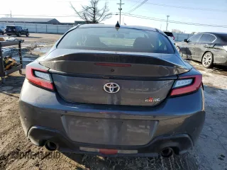 2023 Toyota GR86 Premium with VIN JF1ZNBF14P8765444, listed as a Copart auction lot 42299485 with 12,809 mi miles and Salvage Title. Bid and sale history available at carsss.com. Image 6.
