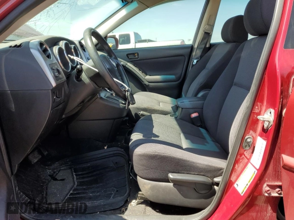 2005 Pontiac Vibe with VIN 5Y2SL63875Z414867, listed as a Copart auction lot 54653235 with 202,867 mi miles and Clean Title. Bid and sale history available at carsss.com. Image 7.