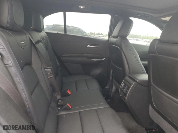 2025 Cadillac XT4 AWD Sport with VIN 1GYFZFR48SF115822, listed as a Copart auction lot 51958885 with 6,635 mi miles and Salvage Title. Bid and sale history available at carsss.com. Image 11.