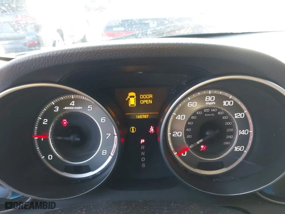 2012 Acura MDX Tech/Entertainment Pkg with VIN 2HNYD2H48CH535081, listed as a IAAI auction lot 41429223 with 165,787 mi miles. Bid and sale history available at carsss.com. Image 7.