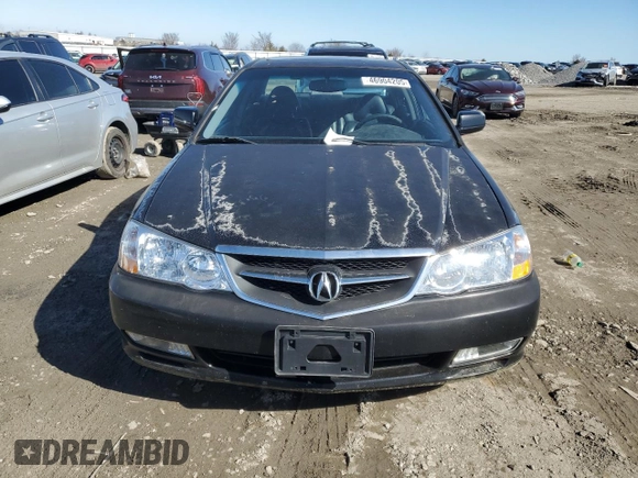 2003 Acura TL Type S with VIN 19UUA56843A072425, listed as a Copart auction lot 46904205 with 0 mi miles and Salvage Title. Bid and sale history available at carsss.com. Image 5.