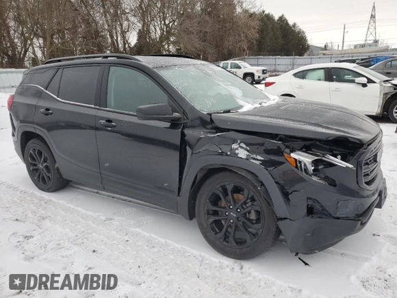 2020 GMC Terrain SLE with VIN 3GKALMEV1LL262709, listed as a Copart auction lot 86081414 with 125,446 mi miles and Clean Title. Bid and sale history available at DreamBid. Image 4.