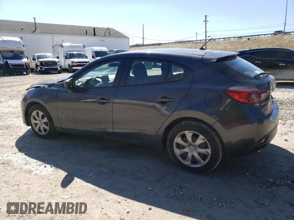 2016 Mazda 3 i Sport with VIN JM1BM1J76G1327232, listed as a Copart auction lot 49493865 with 120,288 mi miles and Salvage Title. Bid and sale history available at DreamBid. Image 2.