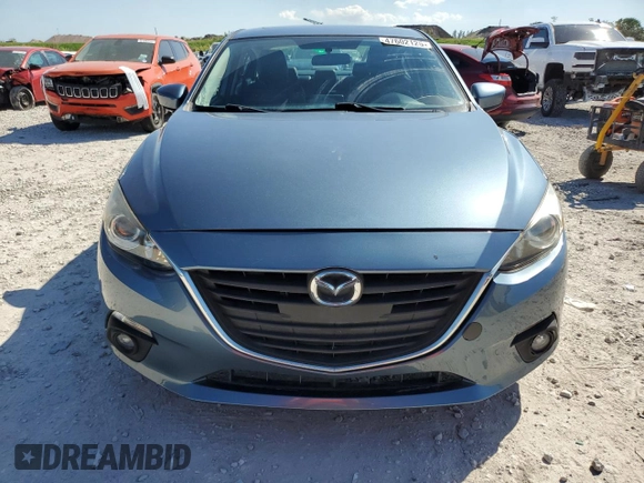 2015 Mazda 3 i Grand Touring with VIN 3MZBM1W7XFM171865, listed as a Copart auction lot 47602125 with 89,390 mi miles and Clean Title. Bid and sale history available at DreamBid. Image 5.