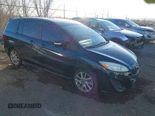 2014 Mazda 5 Grand Touring with VIN JM1CW2DL7E0175624, listed as a IAAI auction lot 41469852 with 118,698 mi miles and . Bid and sale history available at DreamBid. Image 1.