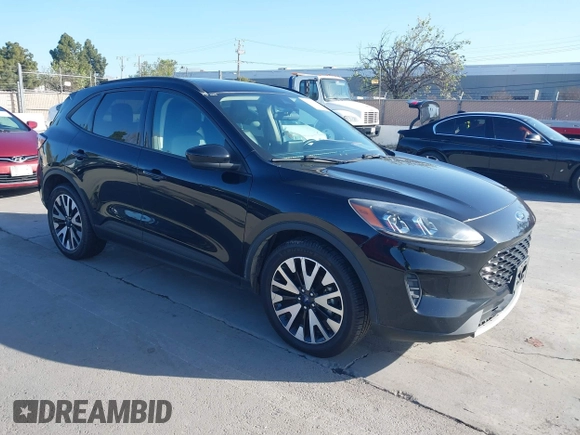 2020 Ford Escape SE Sport Hybrid with VIN 1FMCU0BZ3LUC35370, listed as a IAAI auction lot 41949985 with 256,781 mi miles and . Bid and sale history available at DreamBid. Image 1.