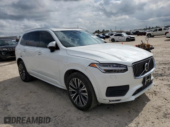 2022 Volvo XC90 Momentum with VIN YV4102CK7N1857251, listed as a Copart auction lot 79499764 with 16,293 mi miles and Salvage Title. Bid and sale history available at DreamBid. Image 4.