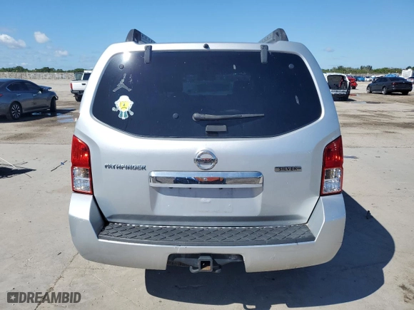 2011 Nissan Pathfinder SV with VIN 5N1AR1NN8BC626591, listed as a Copart auction lot 46791075 with 140,042 mi miles and Salvage Title. Bid and sale history available at carsss.com. Image 6.