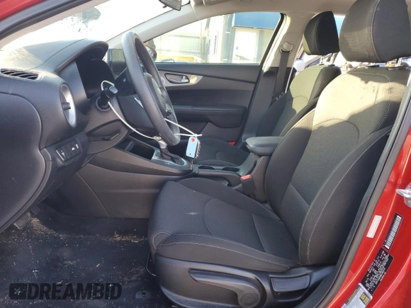 2021 Kia Forte FE with VIN 3KPF24AD4ME386979, listed as a Copart auction lot 45186315 with 49,224 mi miles and Salvage Title. Bid and sale history available at carsss.com. Image 7.