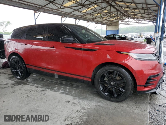 2020 Land Rover Range Rover Velar R-Dynamic S with VIN SALYK2EX5LA288250, listed as a Copart auction lot 53920065 with 91,432 mi miles and Salvage title. Bid and sale history available at DreamBid. Image 4.