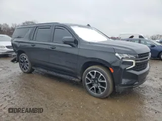 2022 Chevrolet Suburban RST with VIN 1GNSCEKD0NR307918, listed as a Copart auction lot 44904915 with 98,358 mi miles and Salvage title. Bid and sale history available at DreamBid. Image 4.