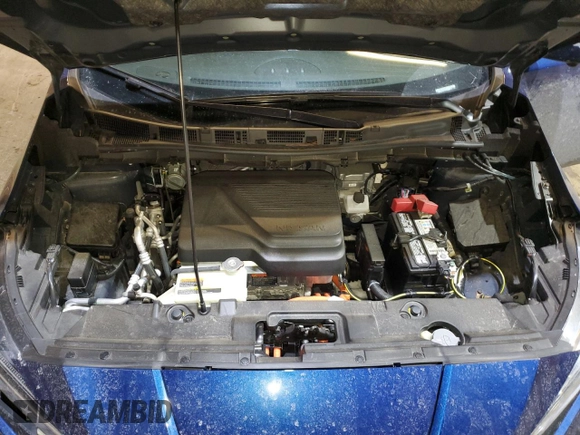 2023 Nissan LEAF SV Plus with VIN 1N4CZ1CV1PC556011, listed as a Copart auction lot 43419485 with 15,173 mi miles and Salvage Title. Bid and sale history available at DreamBid. Image 14.