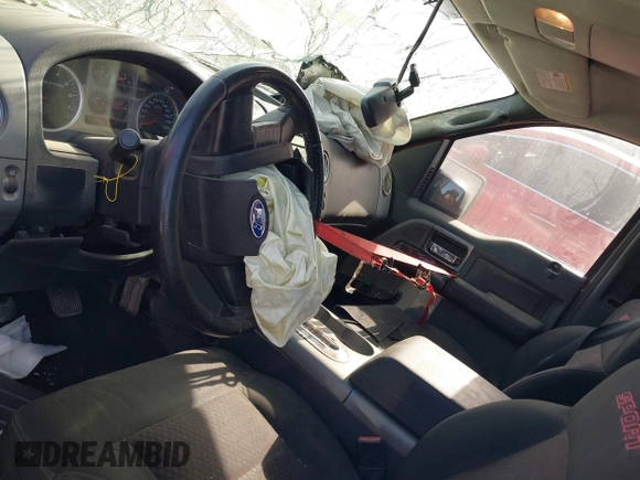 2008 Ford F-150 XL with VIN 1FTRW12W48KD33671, listed as a IAAI auction lot 41835564 with 154,639 mi miles. Bid and sale history available at carsss.com. Image 5.
