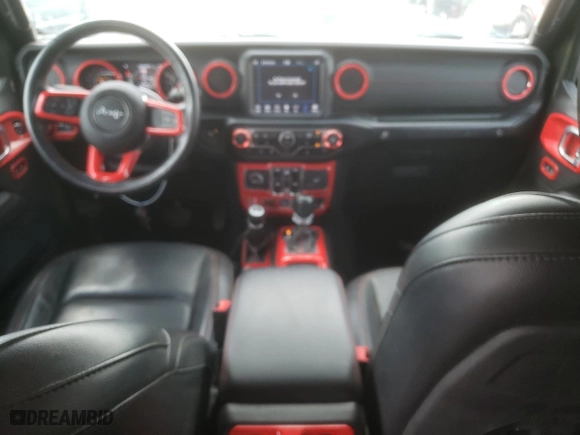2020 Jeep Wrangler Unlimited Rubicon with VIN 1C4HJXFN9LW315814, listed as a Copart auction lot 49147855 with 28,902 mi miles and Salvage Title. Bid and sale history available at carsss.com. Image 8.