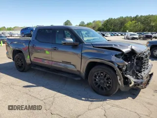 2022 Toyota Tundra SR5 with VIN 5TFLA5AB3NX009801, listed as a Copart auction lot 49465614 with 19,376 mi miles and Salvage title. Bid and sale history available at DreamBid. Image 4.